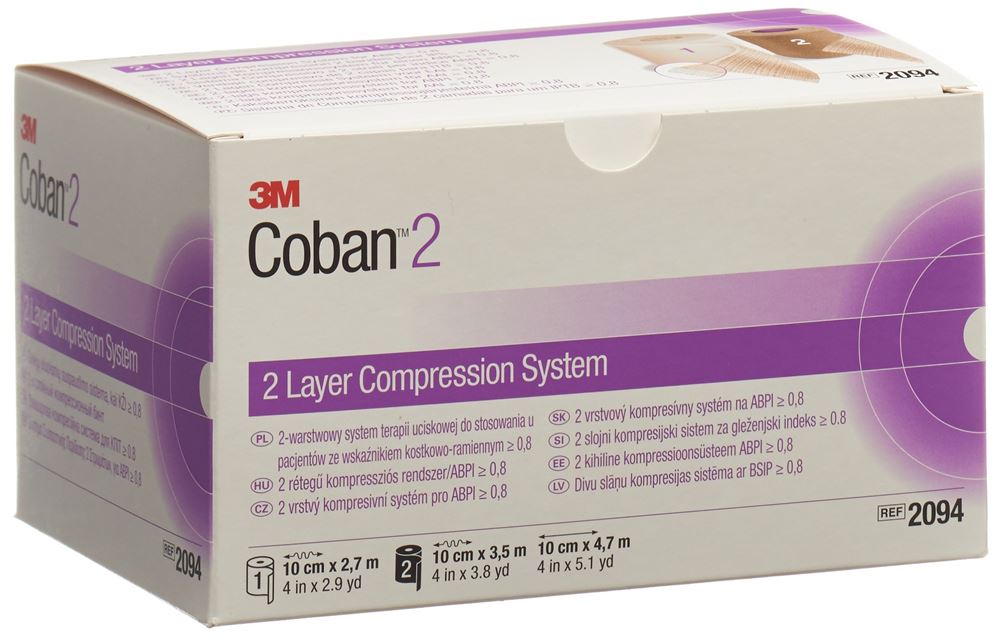 3M Coban 2 2-Lagen Kompressions-System Set