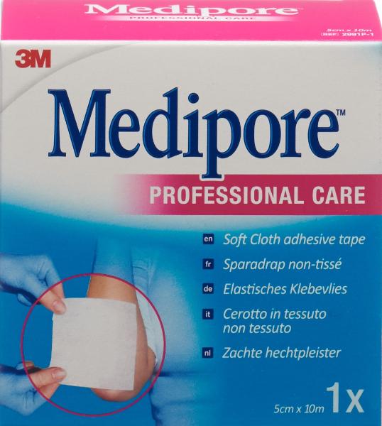 3M Medipore Klebevlies 5cmx10m Liner
