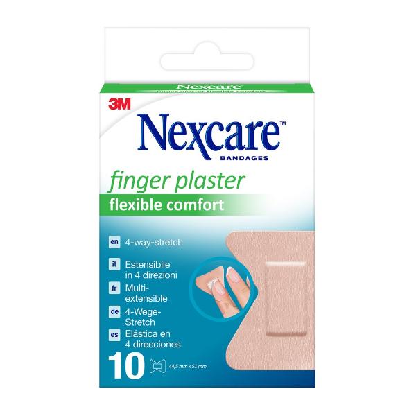 3M Nexcare Fingerpflaster Flexible Comfort 4.45×5.1cm 10 Stk