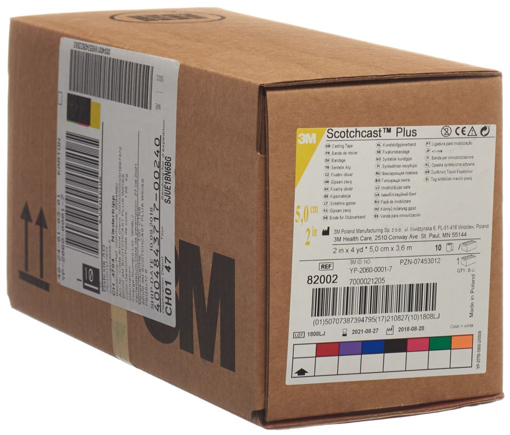 3M Scotchcast Plus 5cmx3.65m weiss 10 Stk