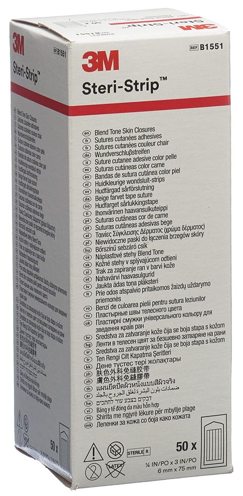 3M Steri Strip Blendtone 6x75mm 50 x 3 Stk