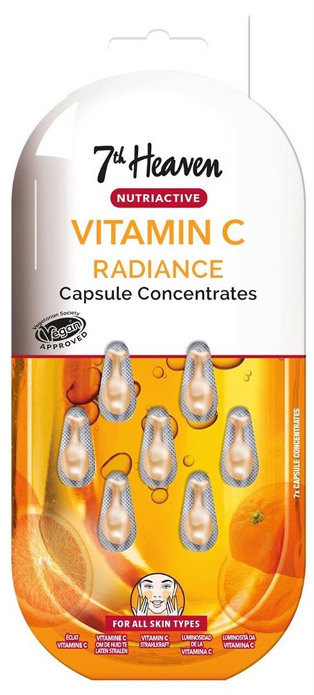 7th Heaven Capsule Concentrates Nutriactive Vitamin C Radiance 7 Stk