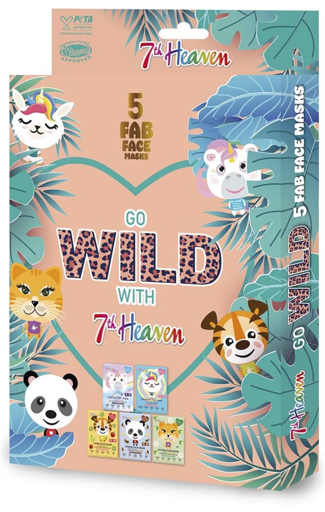 7th Heaven Geschenkset Go Wild Animal