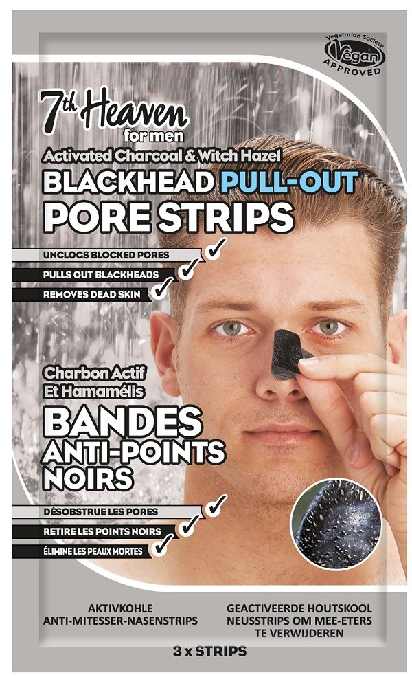 7th Heaven Nose Pore Strips Men's 3 Stk