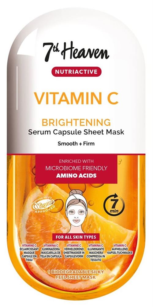 7th Heaven Sheet Mask Nutriactive Vitamin C 10 ml