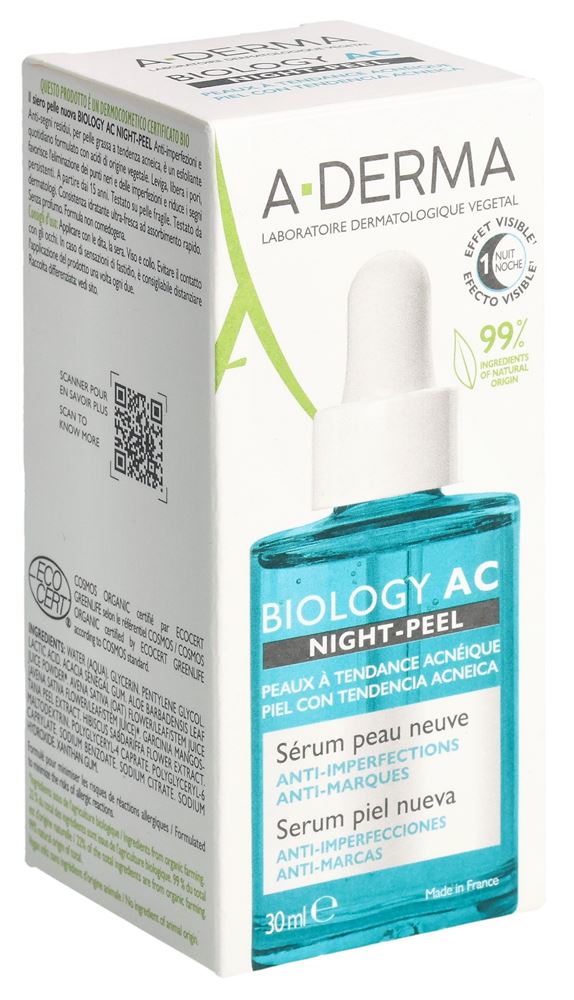 A-Derma Biology AC Peeling Serum Fl 30 ml