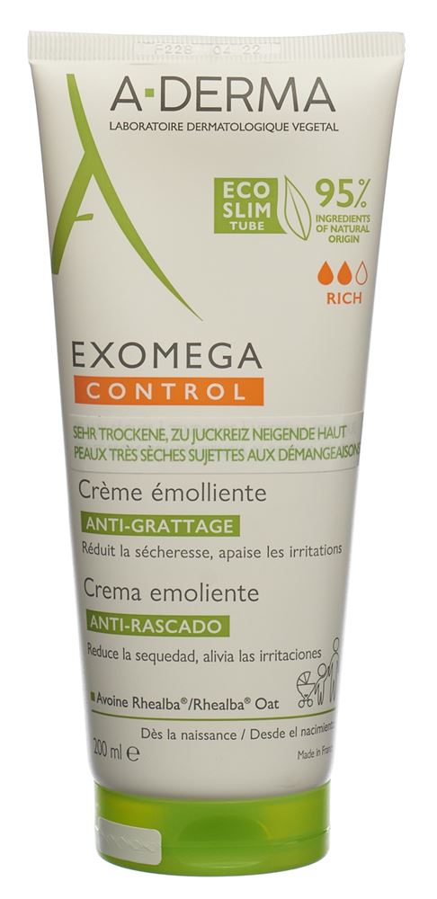 A-Derma Exomega Control Creme Fl 200 ml