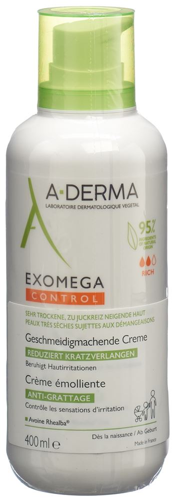 A-Derma Exomega Control Creme Fl 400 ml