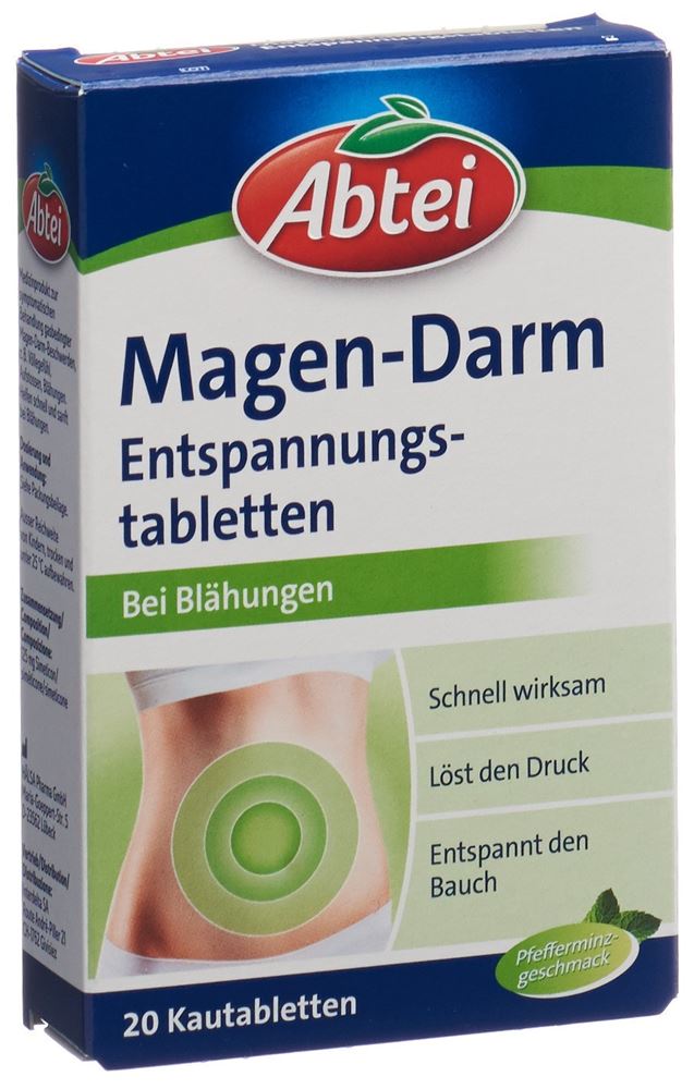 Abtei Magen-Darm-Entspannung Kautabl 20 Stk