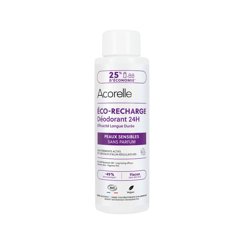 Acorelle Deo Dep 24h Langzeitwirkung Roll-on empfindliche Haut Refill Cosmos Organic 100 ml