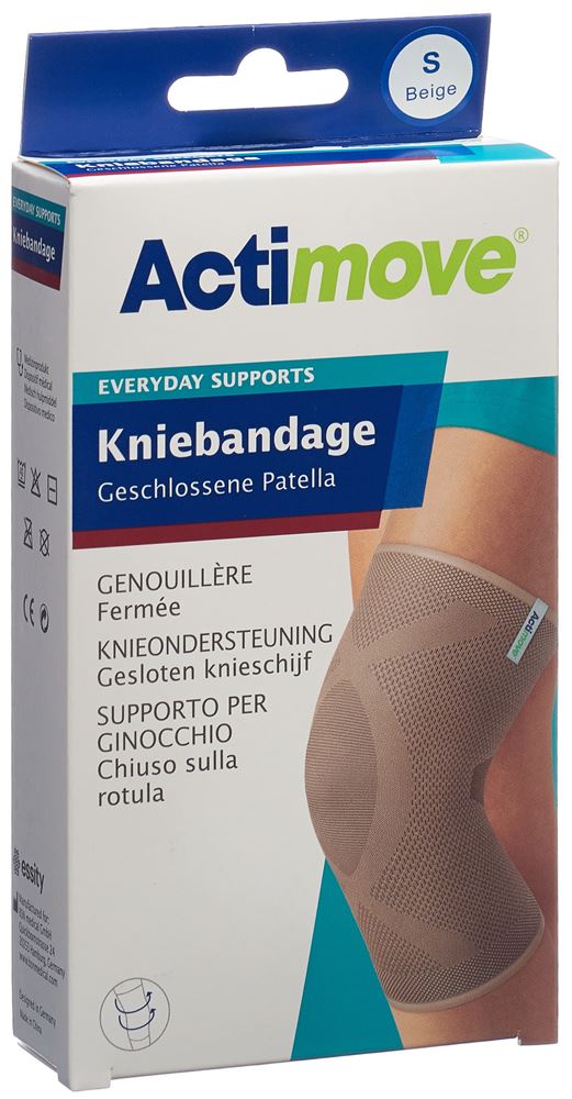 Actimove Everyday Support Kniebandage S geschlossene Patella