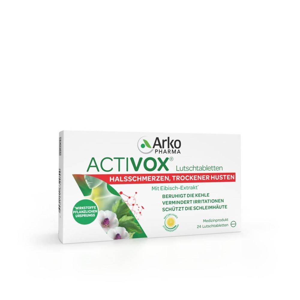 Activox Lutschtabl Zitrone MD Ds 24 Stk