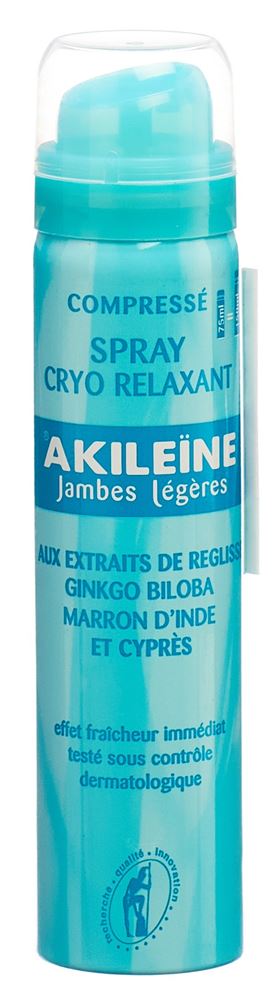 Akileine Leichte Beine Cryo-Relaxing Spray 75 ml