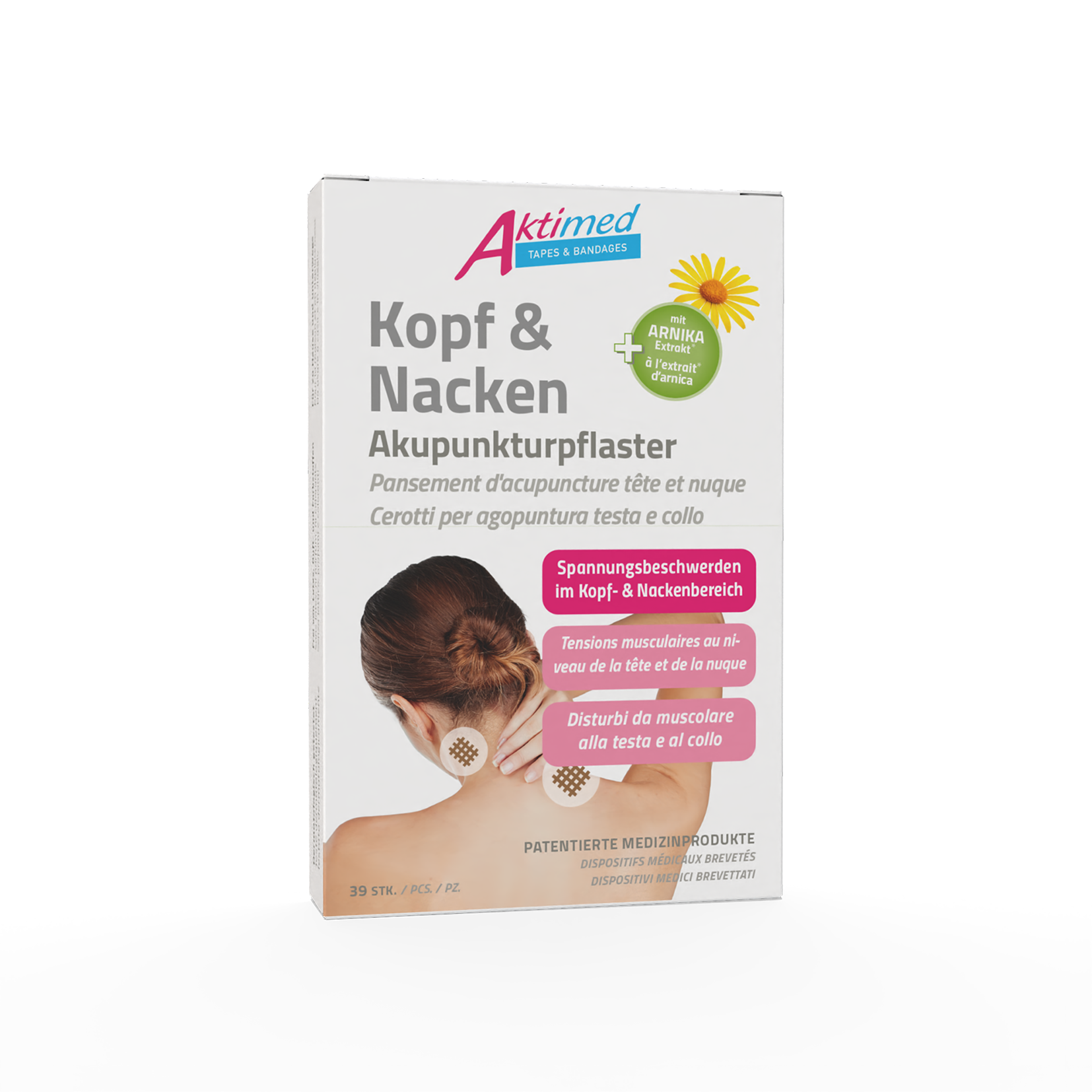 Aktimed Akupunkturpflaster Kopf & Nacken 39 Stk