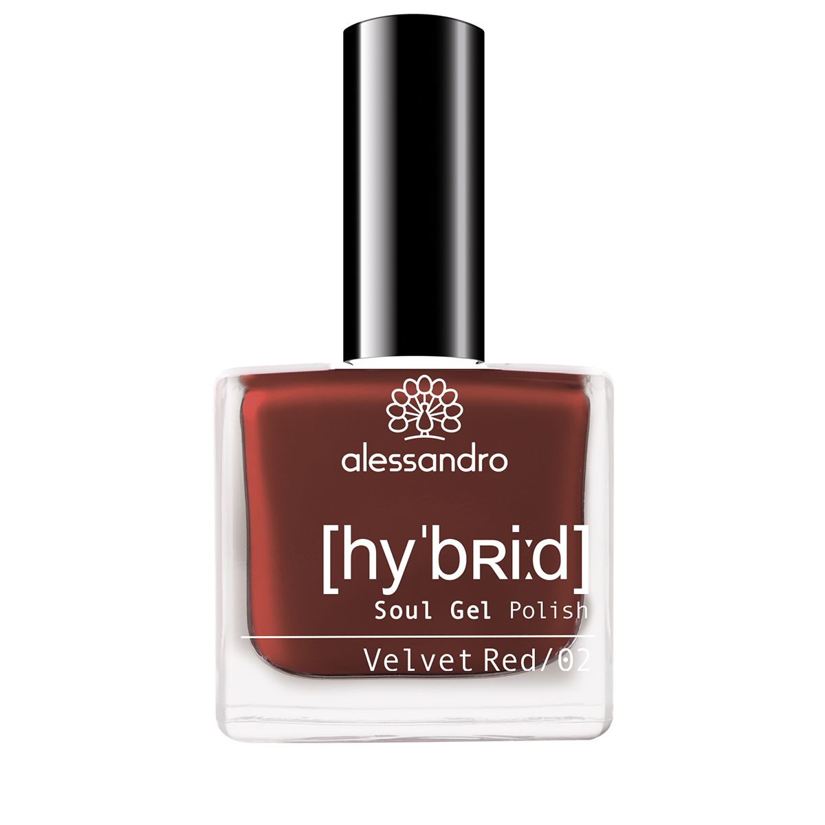 Alessandro International Hybrid Soul Gel Polish Velvet Red