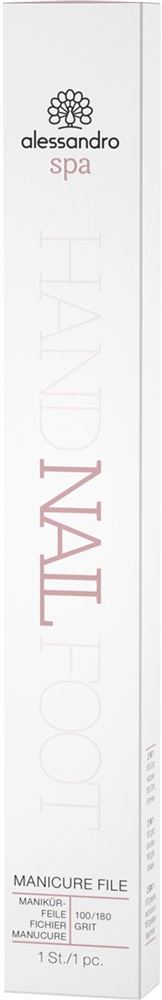 Alessandro International Nail Spa Manicure File 100 / 180