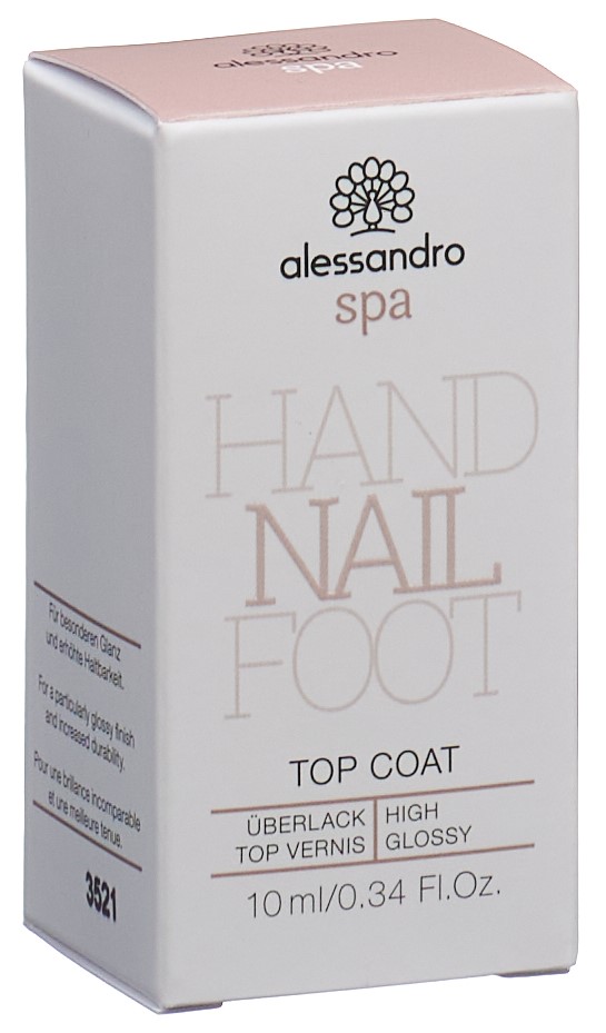 Alessandro International Nail Spa Top Coat 10 ml