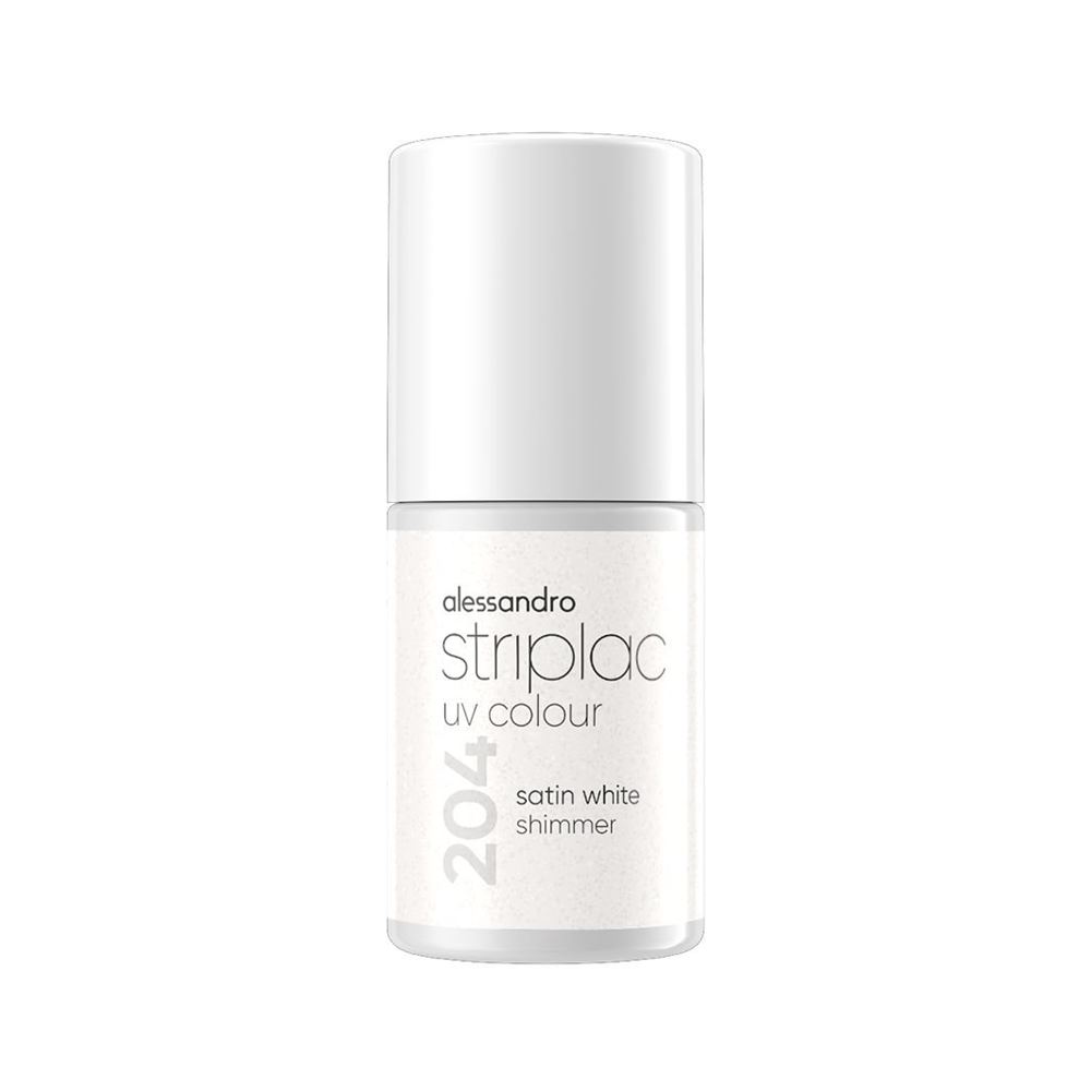Alessandro International Striplac UV Colour Satin White 6.5 ml