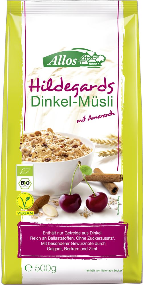 Allos Hof Müesli Hildegard's Bio 500 g