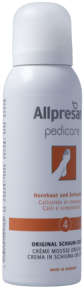 Allpresan pedicare 4 Fuss Schaum Schrunden 125 ml