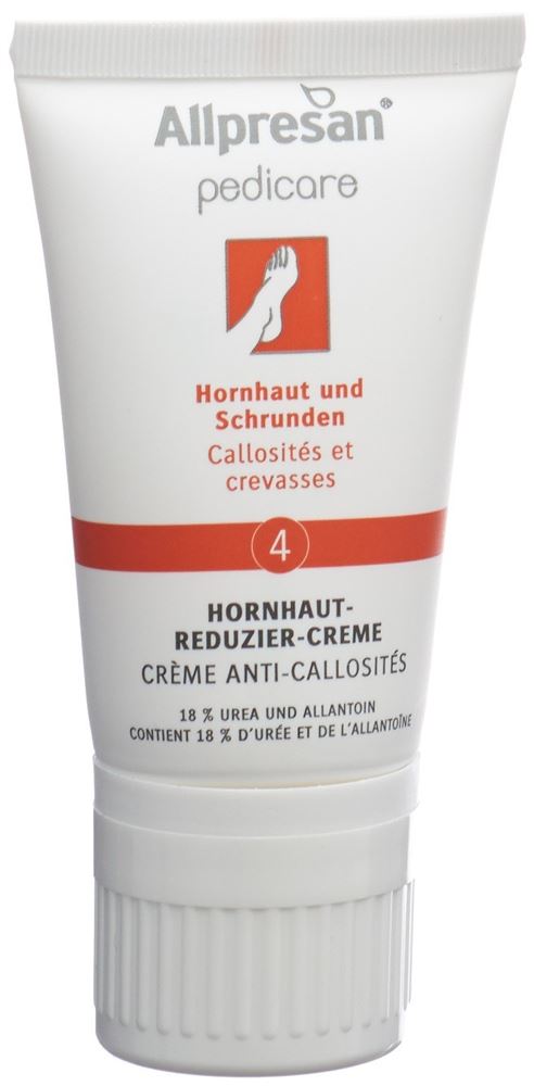 Allpresan pedicare 4 Hornhautreduzier-Creme mit 18% Urea + Allantoin 40 ml
