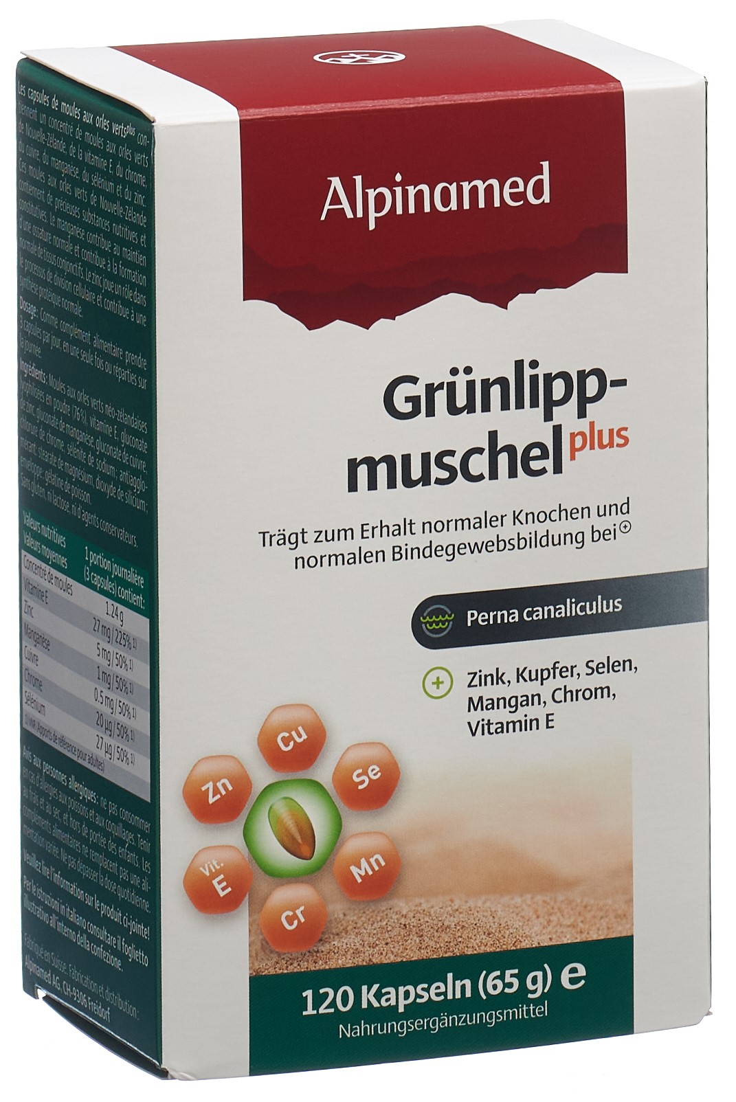 Alpinamed Grünlippmuschel Plus Kapseln 120 Stück