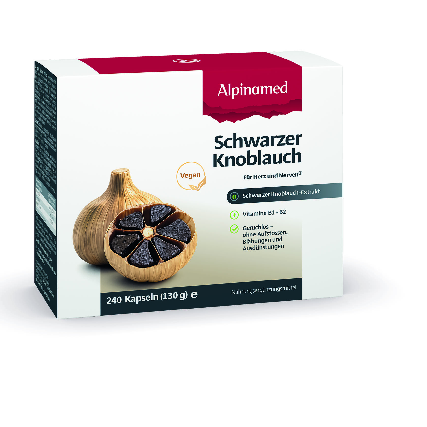 Alpinamed Schwarzer Knoblauch Kaps 240 Stk