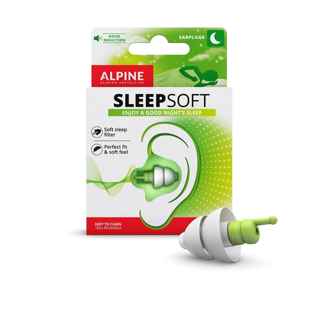 Alpine Gehörschutzstöpsel SleepSoft 1 Paar