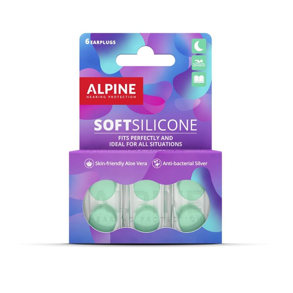 Alpine Gehörschutzstöpsel SoftSilicone 6 Stk