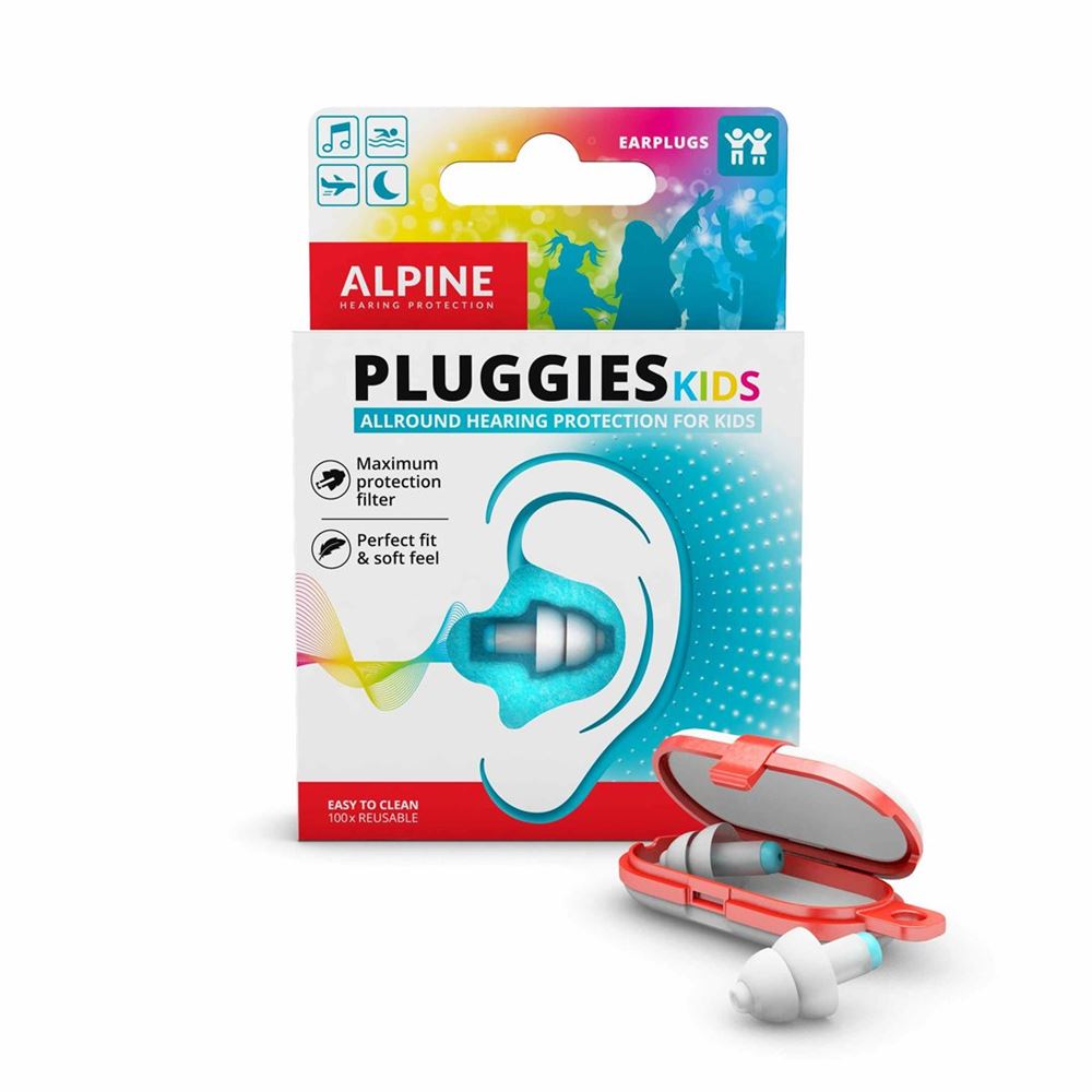 Alpine Pluggies Kids Ohrstöpsel blau