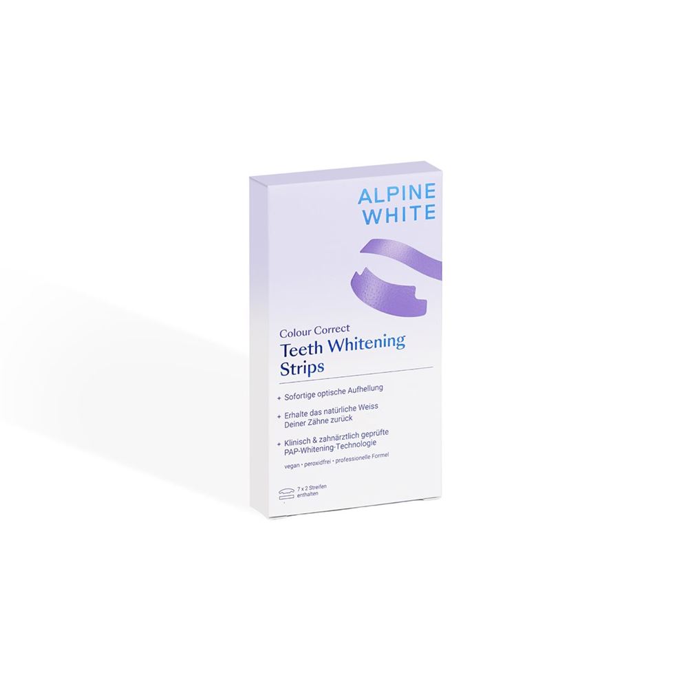 Alpine White Purple Whitening Strips für 7 Anwendungen