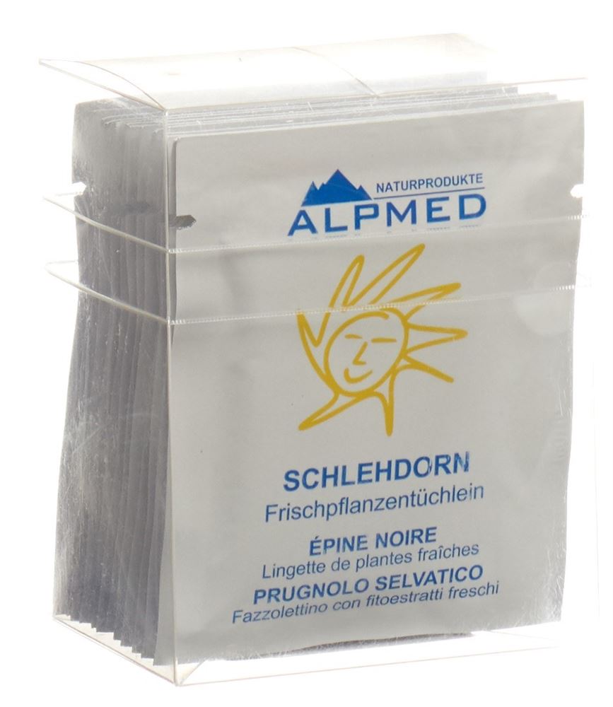 Alpmed Frischpflanzentüchlein Schlehdorn 13 Stk