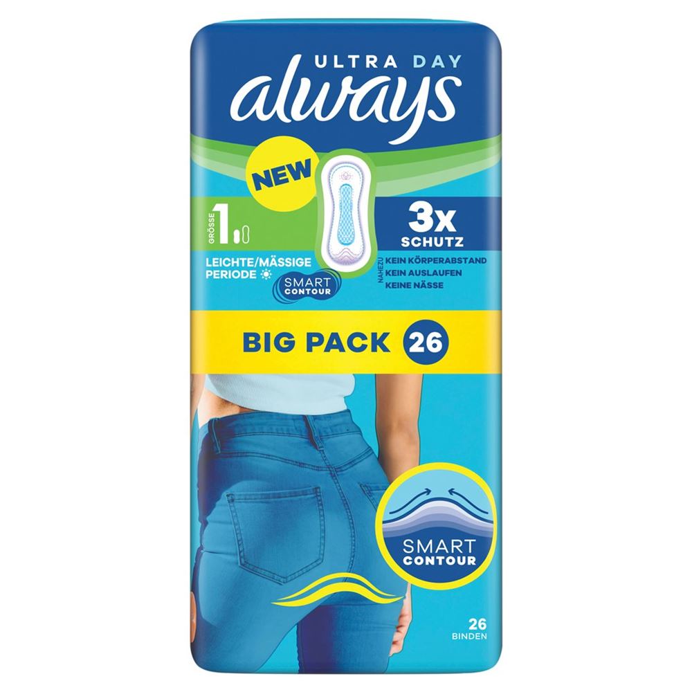 always Ultra Binde Gr1 Normal BigPack 26 Stk