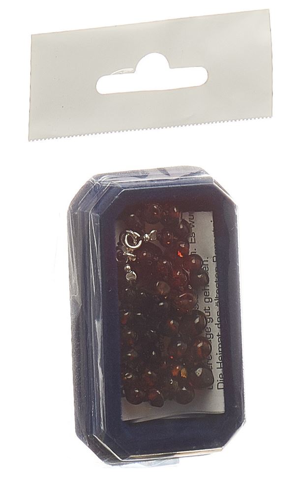 Amberstyle Bernsteinkette cognac dunkel 32cm mit Karabinerverschluss