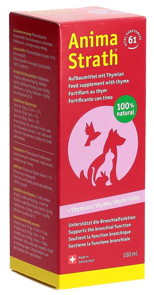 Anima Strath Aufbaumittel mit Thymian Fl 100 ml