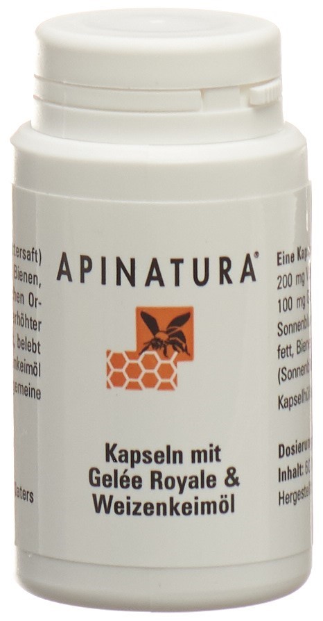 Apinatura Gelée Royale Weizenkeimöl Kapseln 60 Stück