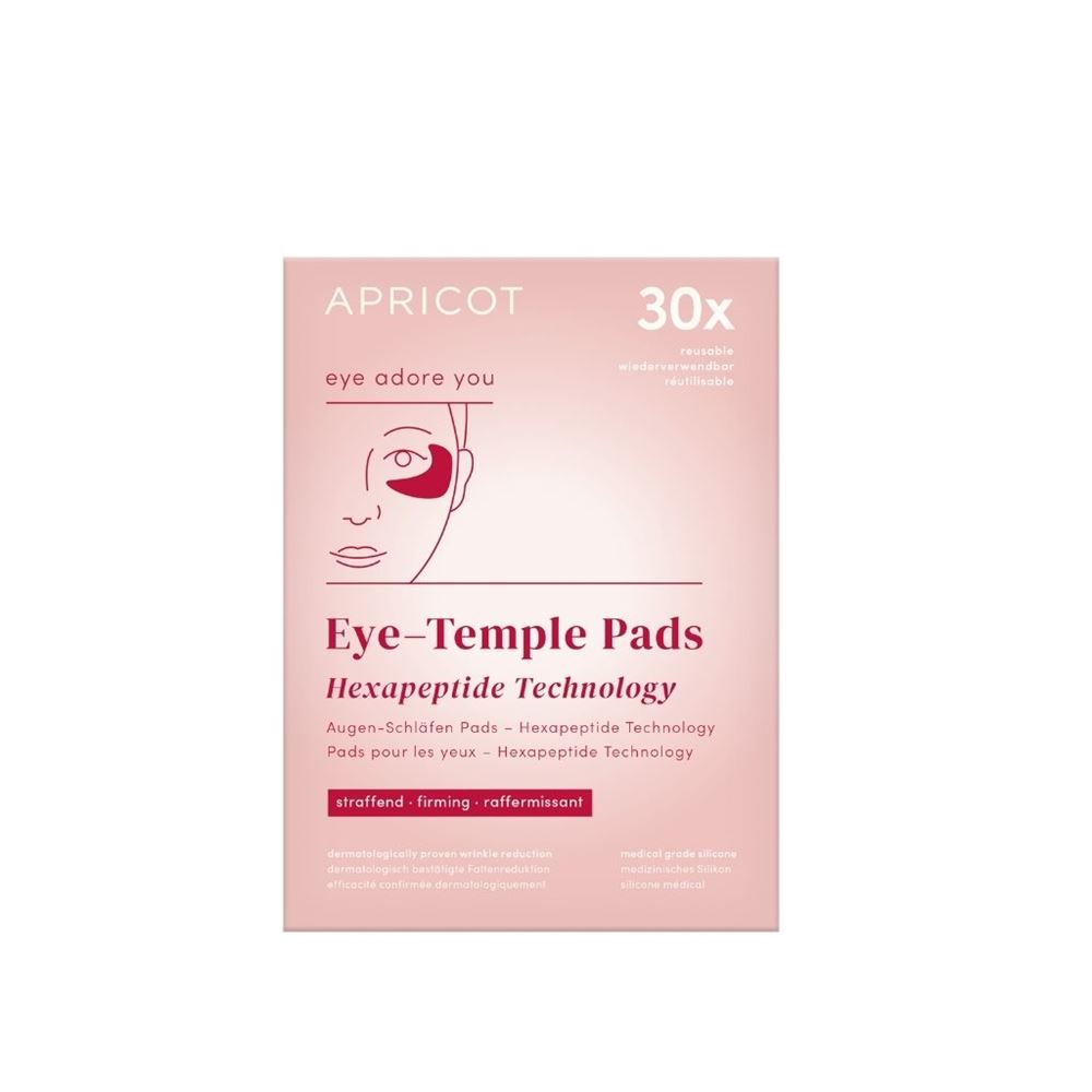 Apricot Augen & Schläfen Pads Hexapeptid Technologie wiederverwendbar eye adore you Box 2 Stk