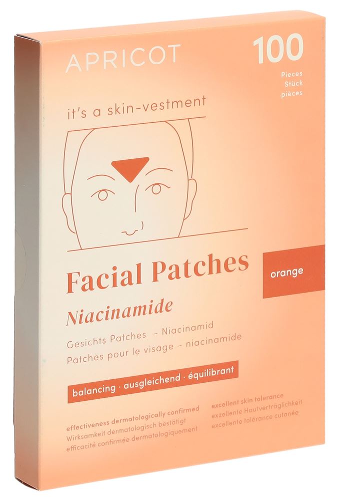 Apricot Gesichtspatches Niacinamide it’s a skin-vestment 100 Stk