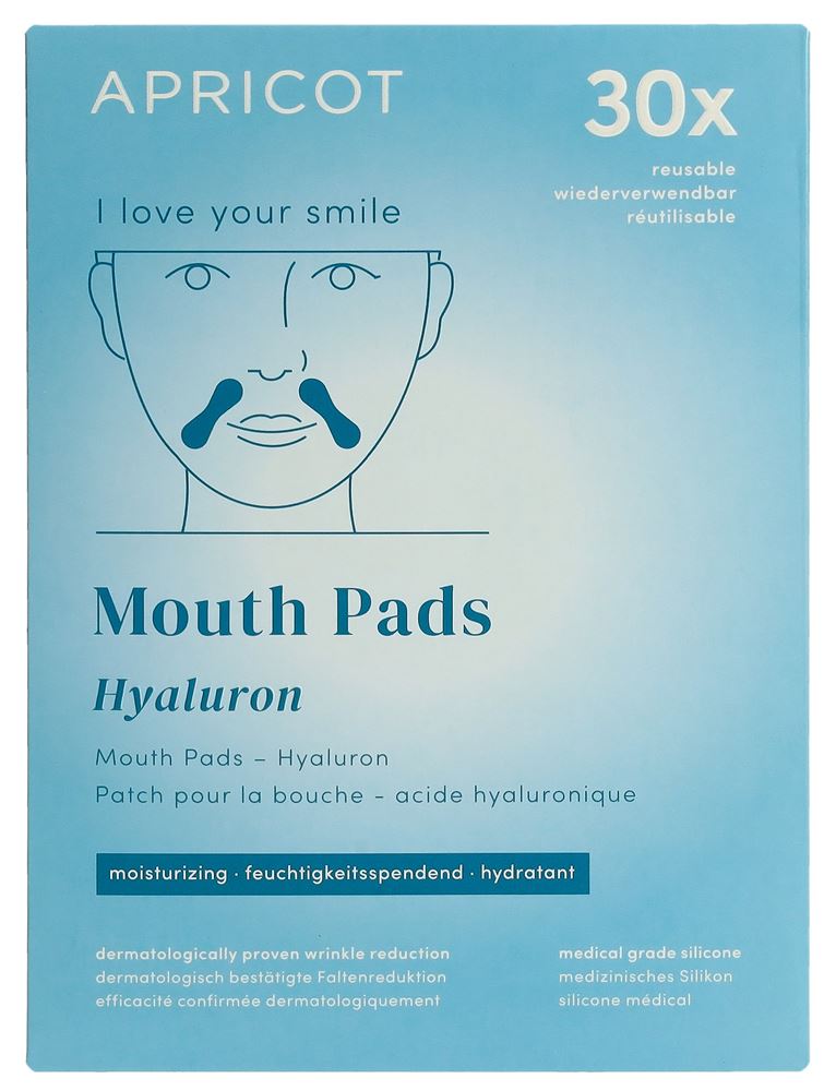 Apricot Mund Pad Hyaluron i love your smile 2 Stk