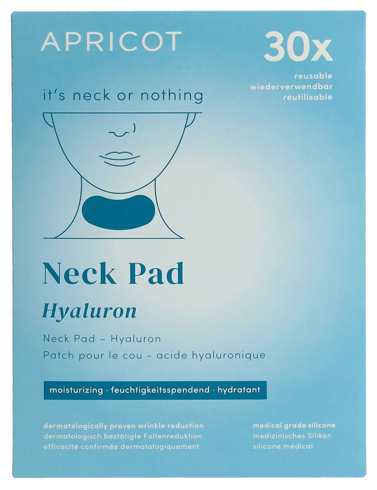Apricot Nackenkissen wiederverwendbar Hyaluron it’s neck or nothing