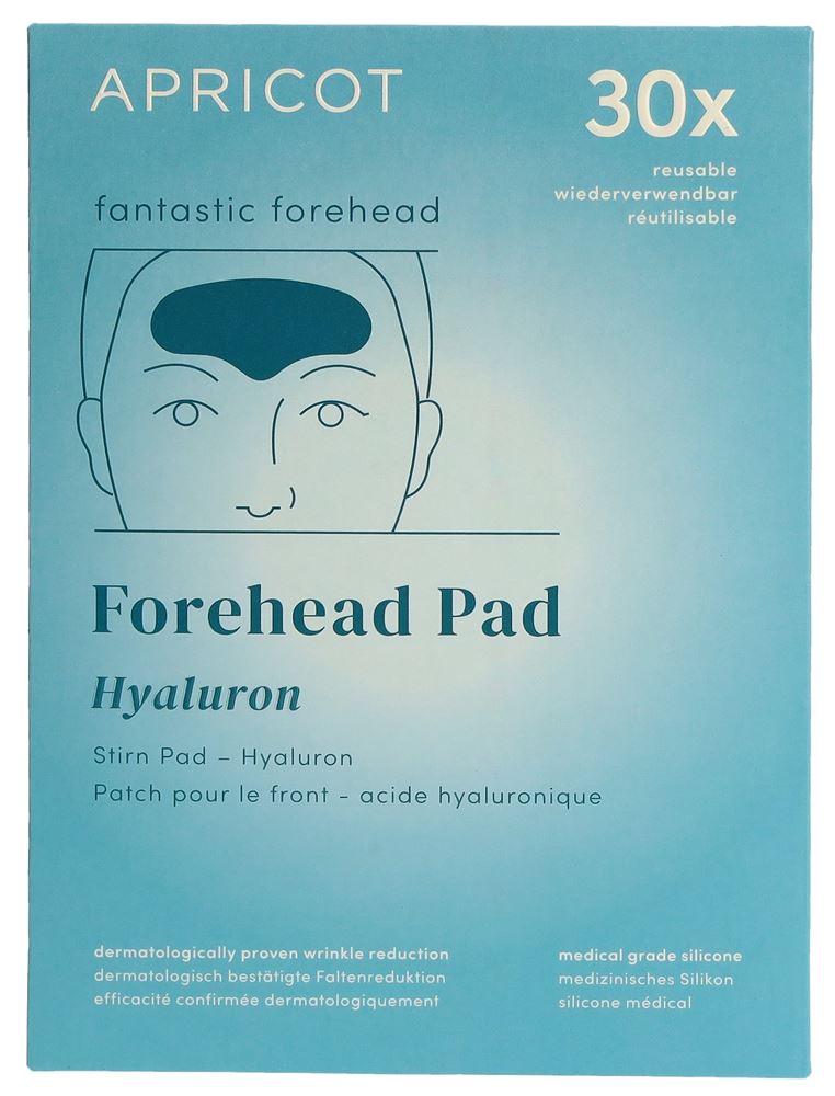 Apricot Stirn Pad wiederverwendbar Hyaluron