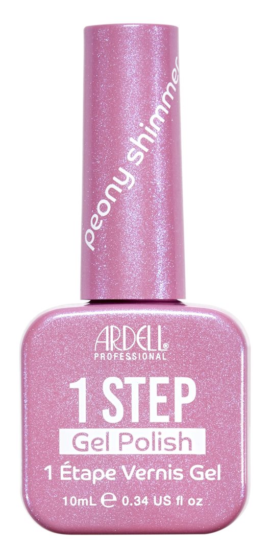 Ardell 1 Step Gel Polish Peony Shimmer 10 ml