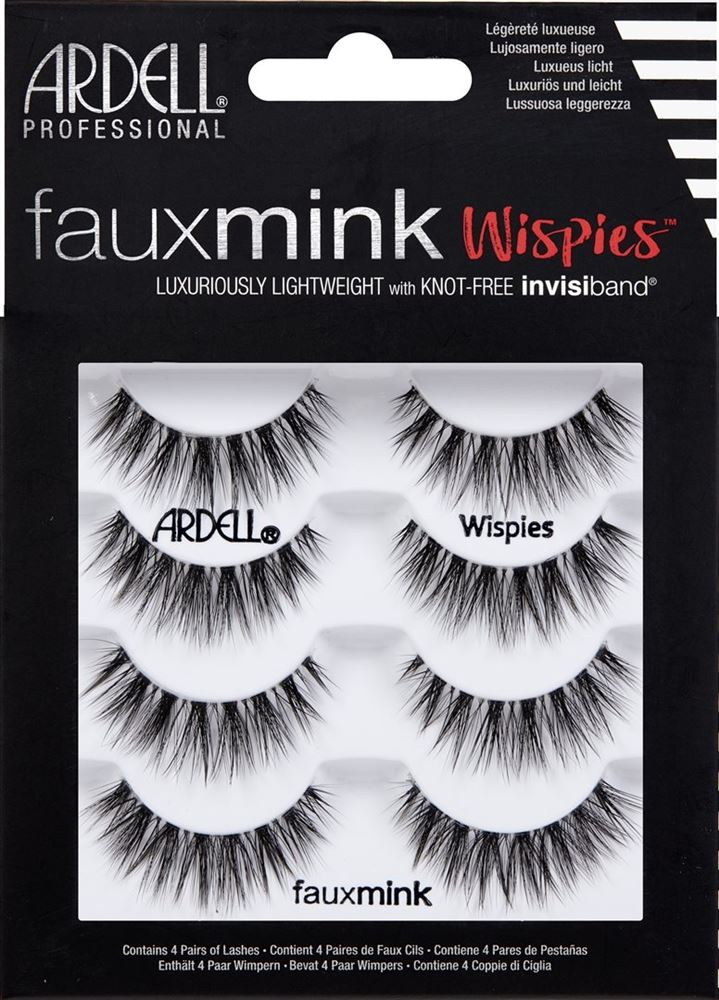 Ardell Faux Mink Wispies Multipack 4 Paar