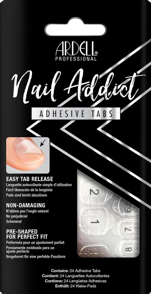 Ardell Nail Addict Adhesive Tabs 24 Stk