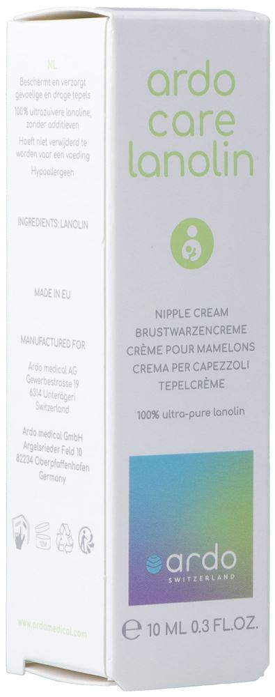 Ardo Care Lanolin Brustwarzencreme Tb 10 ml