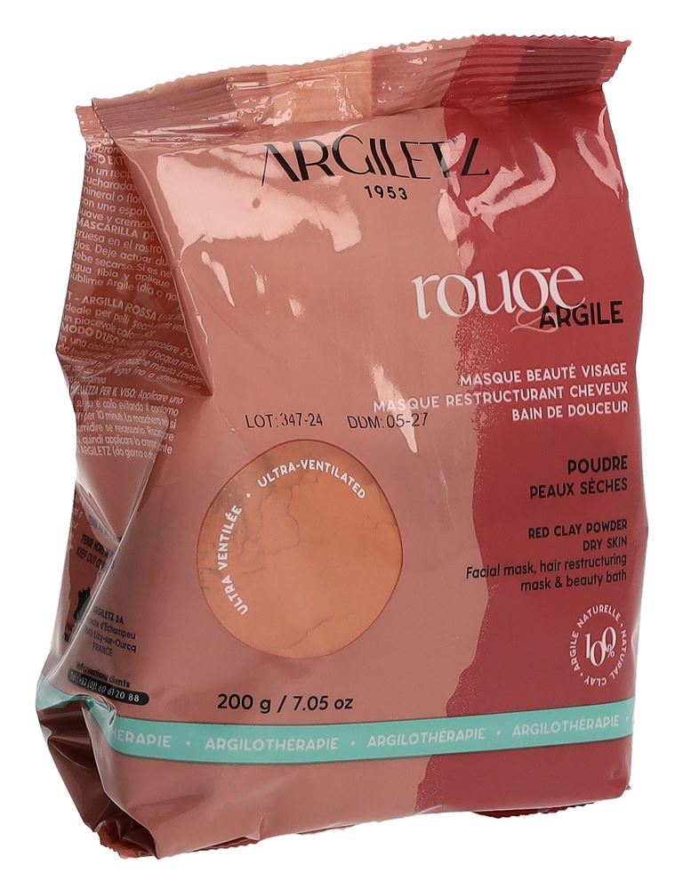 Argiletz Tonerde rot ultra fein 200 g