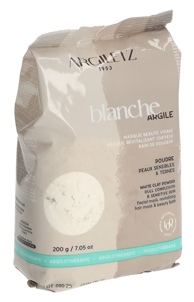 Argiletz Heilerde Weiss Pulver Ultra Fein 200 G