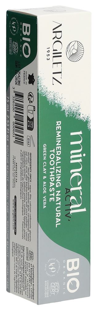 Argiletz Zahnpasta Natur Bio Tb 75 ml