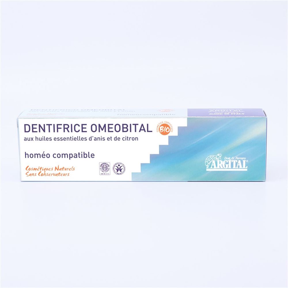 Argital Homeobital Zahncreme Anis Zitrone 75 ml
