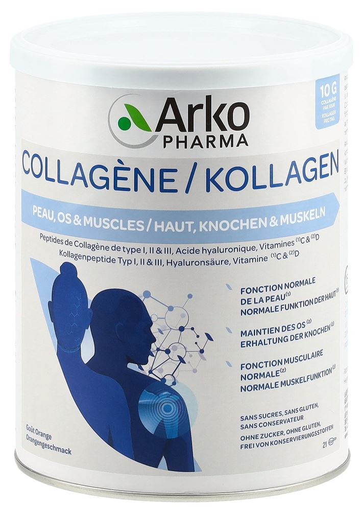 Arkopharma Kollagen Haut Knochen und Muskeln Ds 260 g
